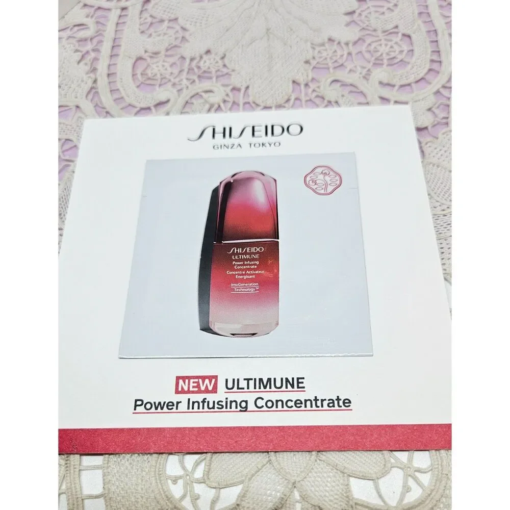 Shiseido/Cle De Peau / Clarins/ Strum High End Skincare Samples x13 New